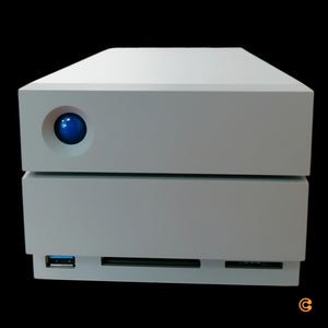 D-Ware LaCie Festplatte Dock Speicher Thunderbolt 20TB 3.5 Zoll RAID USB-C Card Reader