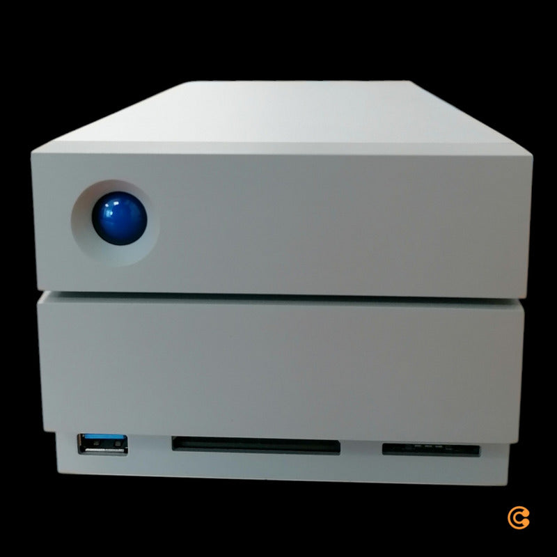 LaCie Festplatte Dock Speicher Thunderbolt 20TB 3.5 Zoll RAID USB-C Card Reader - 0763649119051