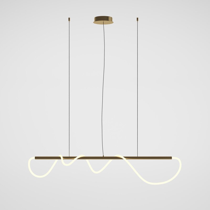 Maytoni Tau LED-Hängeleuchte Pendelleuchte Lichtschlauch Wohnzimmer Beleuchtung - 4099776030546