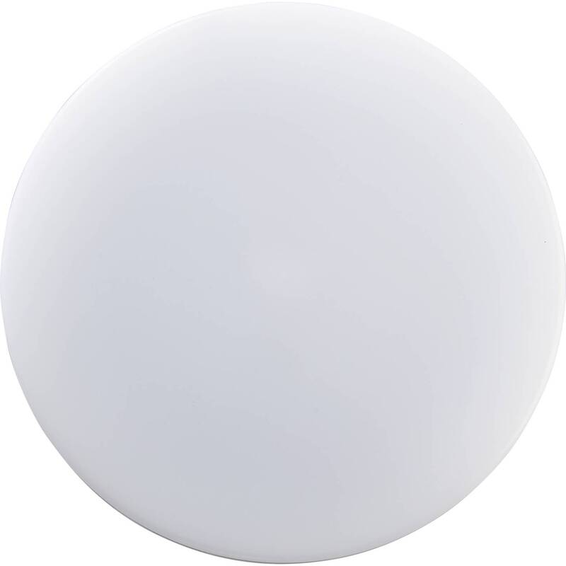 LED-Deckenleuchte Deckenlampe Heitronic LED fest eingebaut Weiß Kunststoff Warmw - 4002940017984