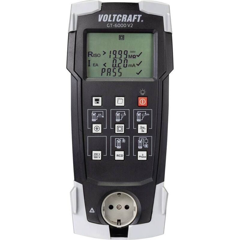 VOLTCRAFT GT-6000 V2 Gerätetester VDE Prüfgerät Messgerät Testgerät Messtech567 - 4064161170749