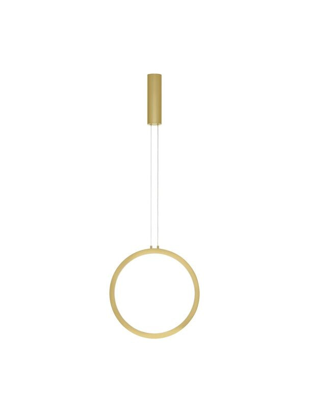 Nova Luce Pendelleuchte Hängeleuchte CHANGE LED Messing Warmweiß dimmbar 39,5 cm - 5212017437280