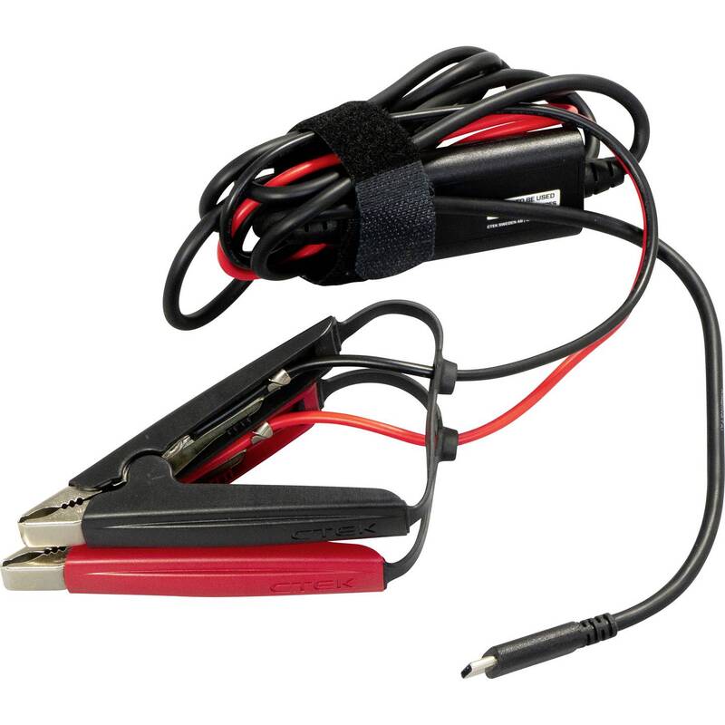 CTEK 40-465 USB-C Ladekabel Batteriepolklemmen CS FREE USB-C Ladekabel mit Zange - 7340103404651