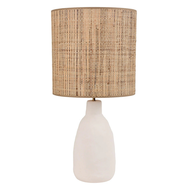 MARKET SET Portinatx M Tischleuchte Lampe weiß Höhe 58cm Beleuchtung Modern - 6735101