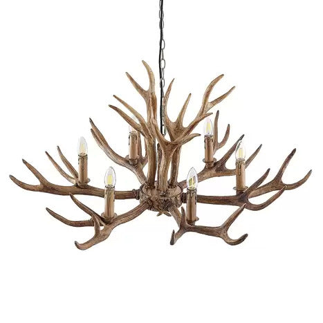Lindby Tejask Hängelampe Geweih Hängeleuchte Pendelleuchte Deckenlampe Lampe - 4251911751376