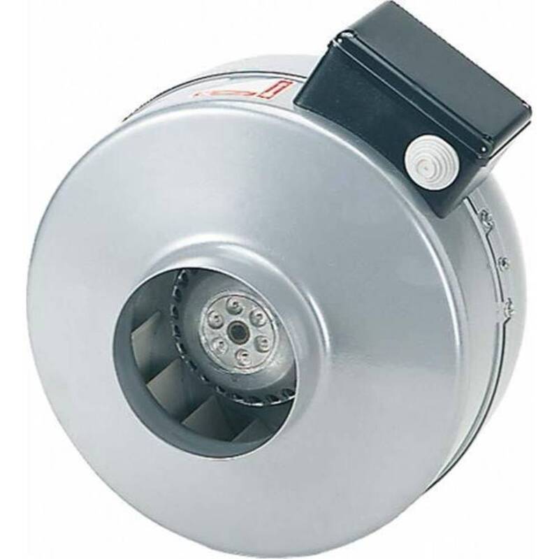 Maico Radiallüfter Rohrventilator Ventilator Stahl hellgrau 230V IPX4 250m3h - 4012799802716