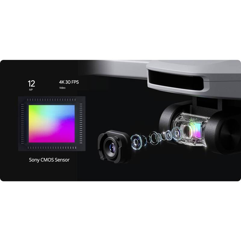 Potensic ATOM SE Quadrocopter Drohne Kameraflug Einsteiger Grau - 4064161408736