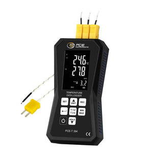 B-Ware PCE Instruments 4-Kanal-Thermometer PCE-T 394 -200 bis 1370 °C 32.000 Datensätze