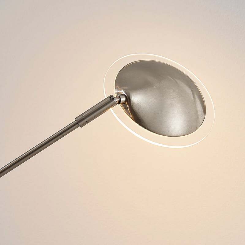 Lindby Stehlampe Anea LED Lampe Leuchte 3-flammig nickel matt 168 cm Höhe 3000 K - 4251096543186