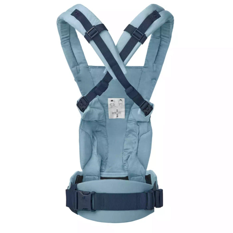 ERGObaby Omni Dream Babytrage Tragesystem Babytragehilfe Slate Blue Baumwolle - 1220000204287