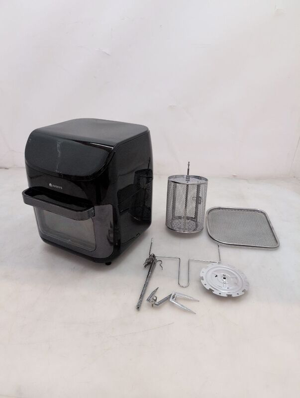 Heißluftfritteuse 12L Airfryer Fritteuse mit 10 Programmen schwarz Zubehör 1700W - 4262437185965