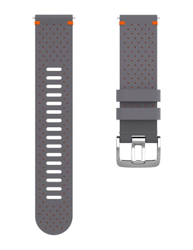 Polar Uhrarmband Armband Lederarmband Grau Uhrband Leder Kollektion Größe M L - 0725882060019