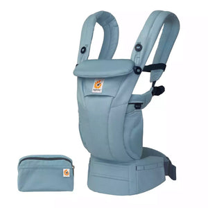 B-Ware ERGObaby Omni Dream Babytrage Tragesystem Babytragehilfe Slate Blue Baumwolle