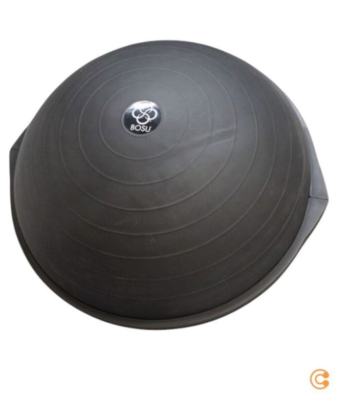 BOSU Balance Trainer Multifunktional Fitnessgerät Schwarz 65x65x22cm bis 150kg - 0033149124382
