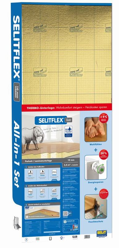 Dämmunterlage Selitflex 10 Mm Thermo Faltplatte - 4002245706194