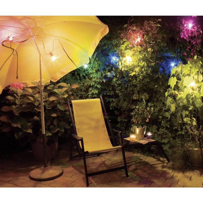 Eurolite Motiv-Lichterkette Kugel 4.5m netzbetrieben 12 Glühlampen Beleuchtung - 8711252197319