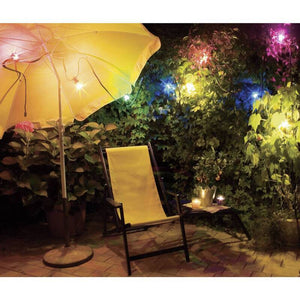 B-Ware Eurolite Motiv-Lichterkette Kugel 4.5m netzbetrieben 12 Glühlampen Beleuchtung