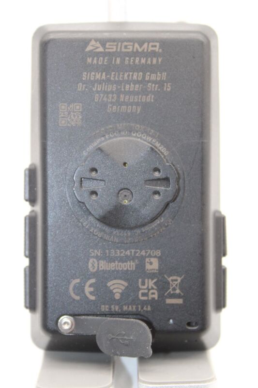 Sigma Fahrrad-Navi ROX 12.1 EVO Bluetooth GPS GLONASS Europa 3 Zoll grau 110g - 4016224010400