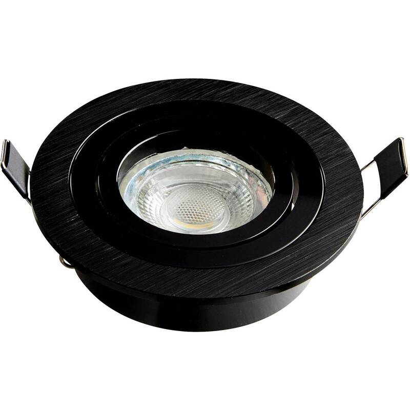 Heitronic Einbauleuchte Deckenleuchte LED G5.3 GU10 8 W 12 STÜCK - 4002940017670