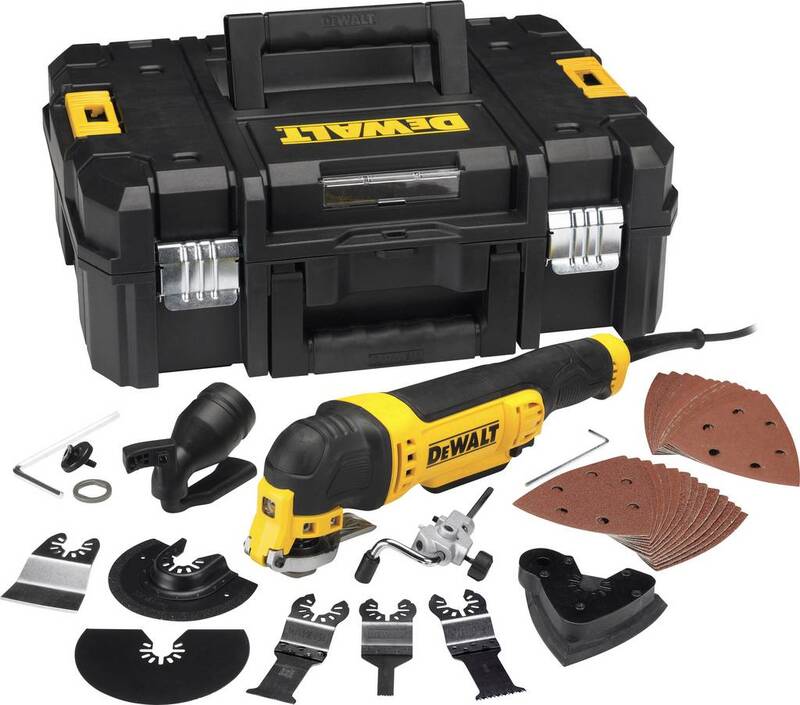 Dewalt DWE315KT DWE315KT-QS Multifunktionswerkzeug Elektro inkl. Zubehör 300 W - 5035048460771