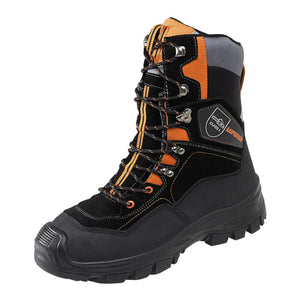 B-Ware LUPRIFLEX Forststiefel Sportive Hunter S3 Schnittschutz Schwarz Gr. 50 robust