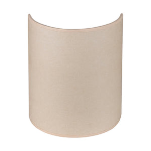 B-Ware Envostar Wandlampe Leuchte Idun beige Kunstleder 24cm Wandbeleuchtung Innen618