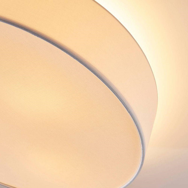 Lindby Deckenlampe Sebatin Hängelampe Lampe Leuchte mit E27-LED Ø 50 cm weiß - 4251096503074