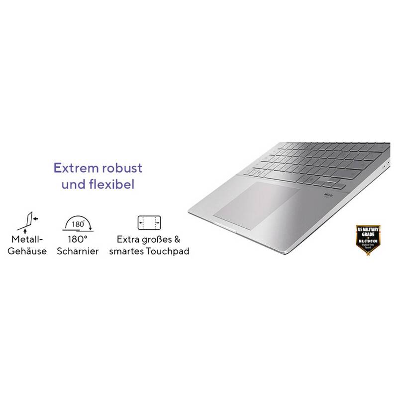 Asus Notebook Vivobook S16 16 Zoll Qualcomm Snapdragon 8 Kerne 16GB RAM 1TB - 4711636378932