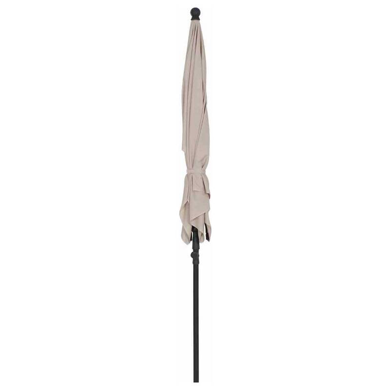 Siena Garden City Mittelstockschirm anthrazit/natur 210x140cm UPF 50+ - 4055938415750
