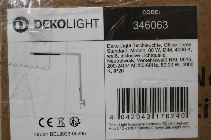 Deko-Light Tischleuchte Tischlampe Leuchte Lampe Tischlicht Schreibtischlampe - 4042943176240