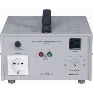 D-Ware VORSCHALTTRANSFORMATOR AT-1500 NV 1500 VA 115-240 V/AC Voltcraft kompakt