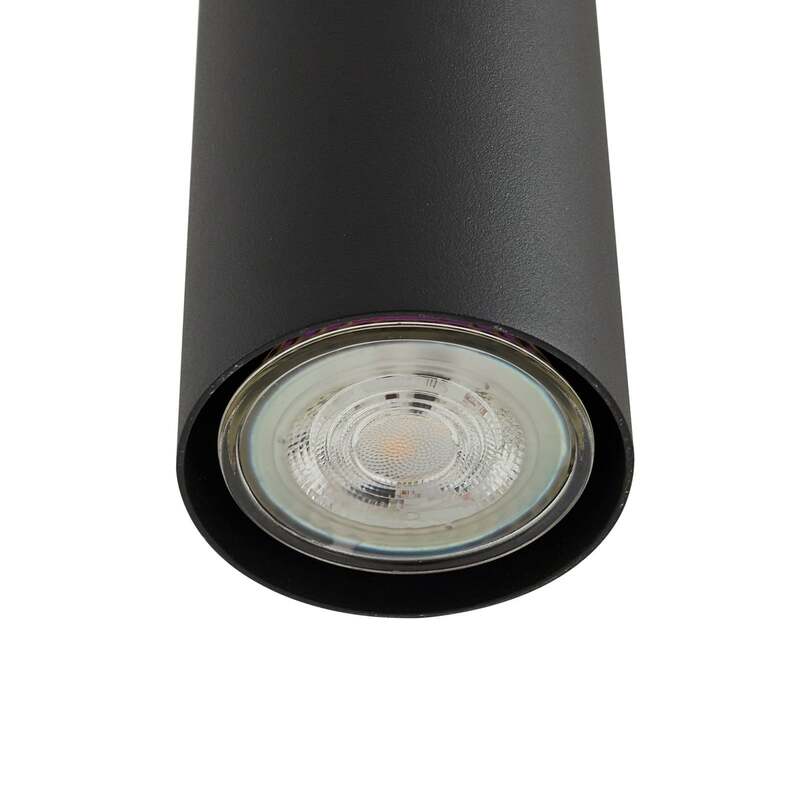 Lindby Hängeleuchte Joffrey LED Pendelleuchte 4-flg dimmbar schwarz 76cm - 4251096573039