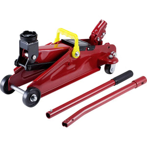 B-Ware TOOLCRAFT Rangierwagenheber 2t schwarz rot 440x200x135mm max 335mm Höhe