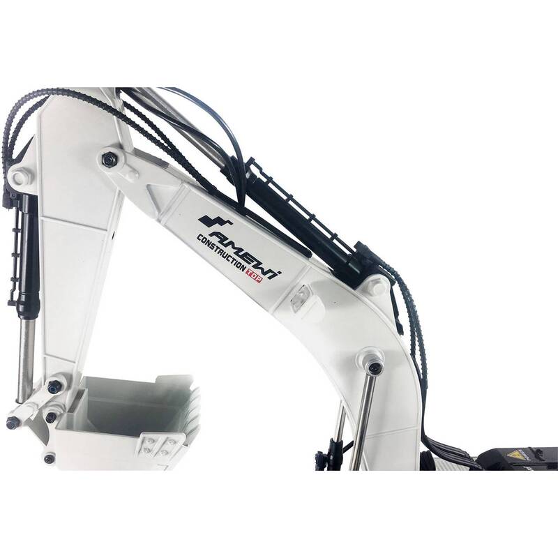 Amewi RC Funktionsmodell Bagger Vollmetall 1:14 Elektro Modellbau inkl. Akku - 4260631422473