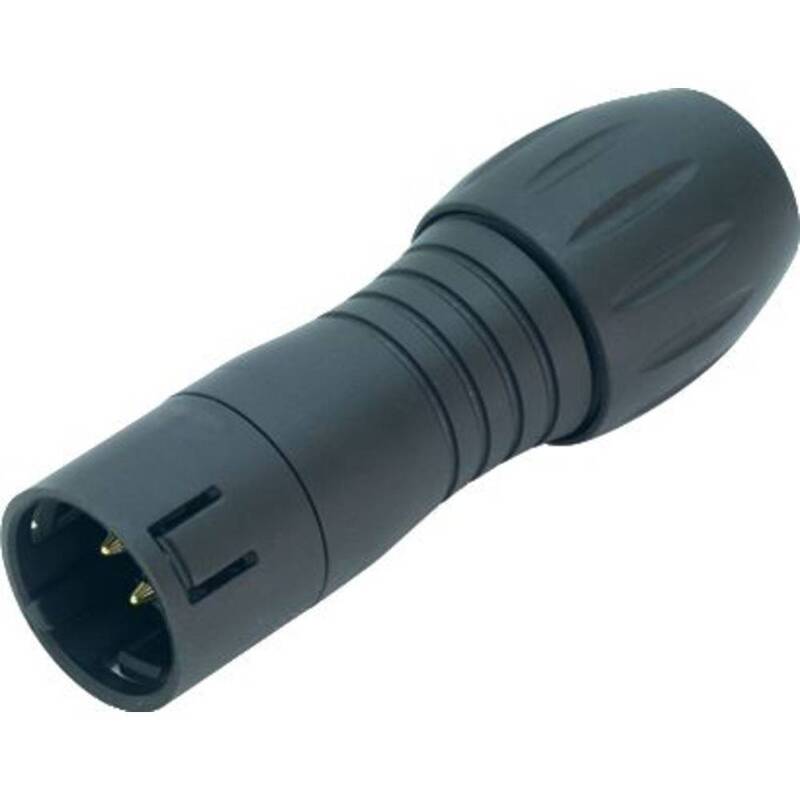 binder Kabelstecker Stecker Rundsteckverbinder 720 gerade 3polig Löten 20 STÜCK - 2050010660211