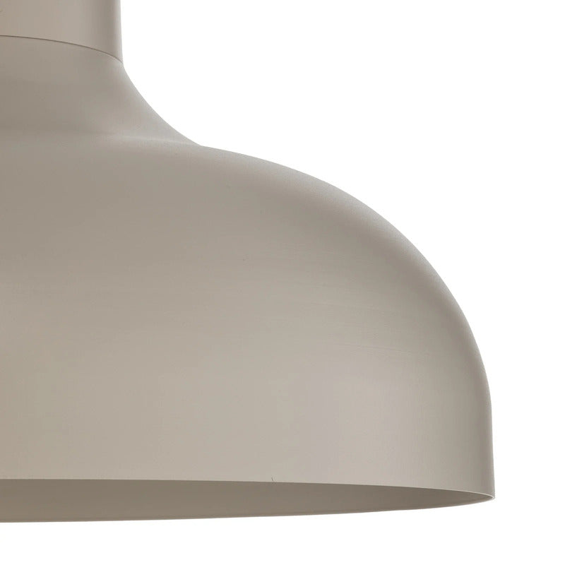 Hängeleuchte Basca LED Pendelleuchte dimmbar beige matt Ø40cm E27 Stahl Leuchte - 5907565918335