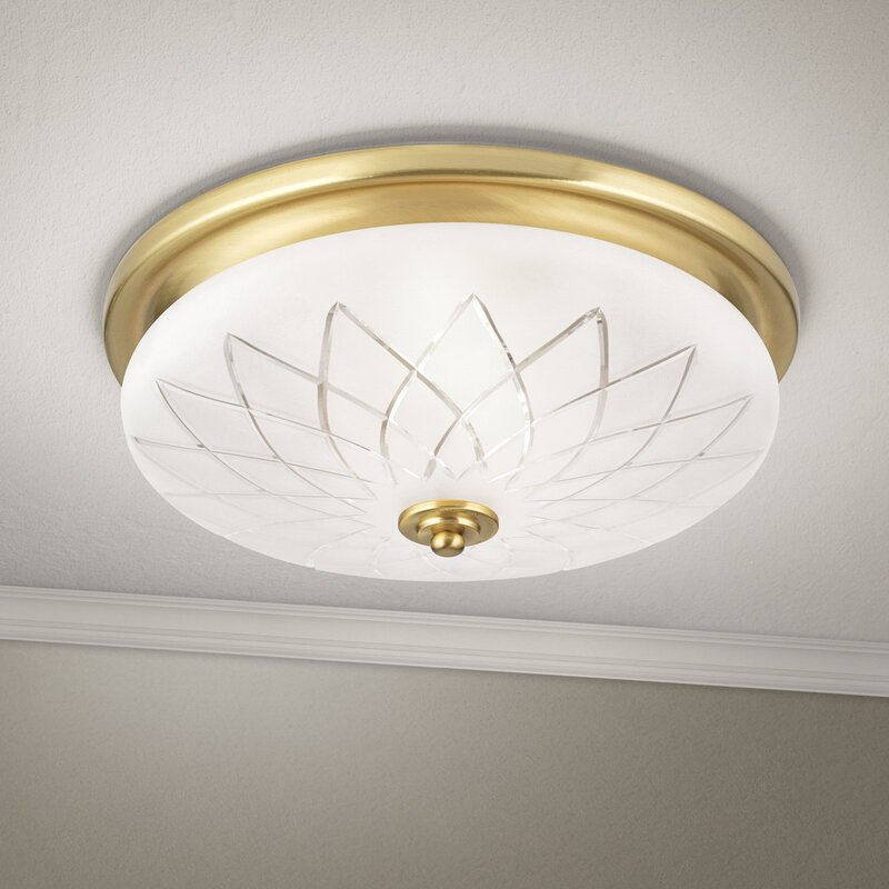 ORION Deckenleuchte Porto Deckenlampe Ø 37 cm Glas bronze Stahl E27 - 9003090277636