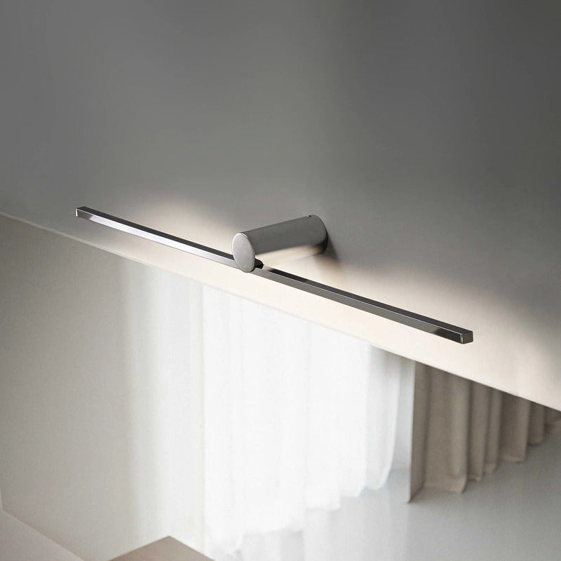 OLEV Wandleuchte Wandlampe LED chrom Metall Slight AP Spiegelleuchte 72 cm Lampe - 7271008