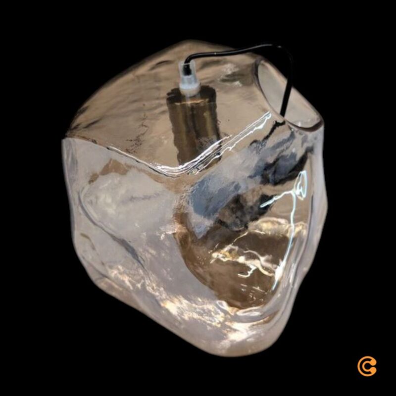 KARE Tischleuchte Aura Hängelampe Lampe E27 gold Ø30cm Tischlampe Leuchte - 4025621577041