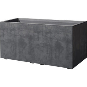Deroma Pflanzkasten Hochbeet Millennium 79x39cm anthrazit Kunststoff 73l