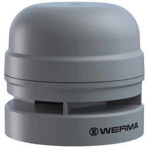B-Ware Werma Signalsirene Alarmgeber Signalsirene Midi Sounder Grau 110 dB 12 V 24 V