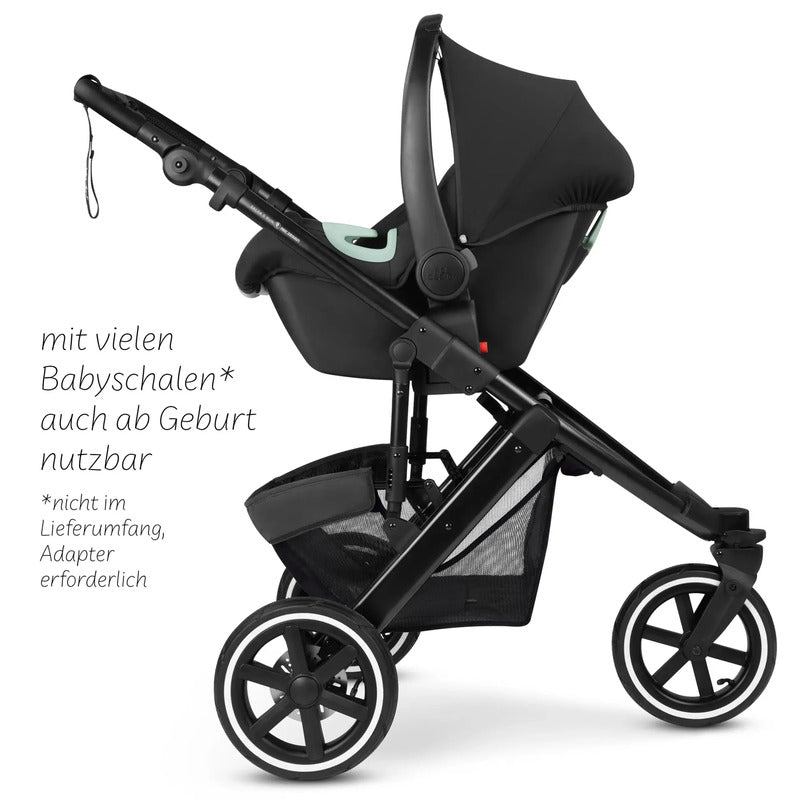 ABC Design Kinderwagen Buggy Salsa 5 Run Sportwagen Joggingwagen schwarz - 4045875176647