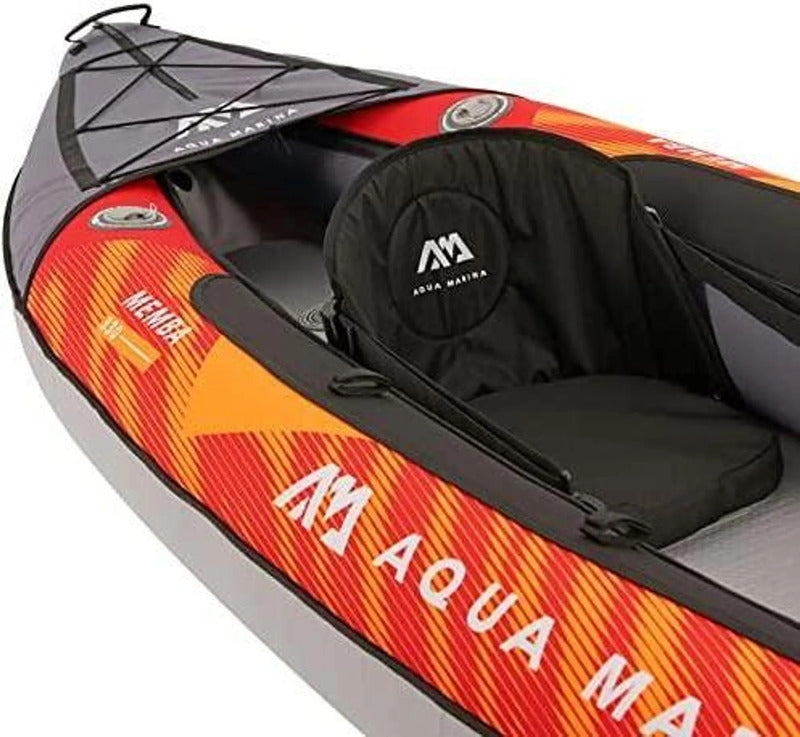 Aqua Marina Kajak Memba 330 Tourenkajak Boot 1er Set Paddel Zubehör orange - 6954521600215