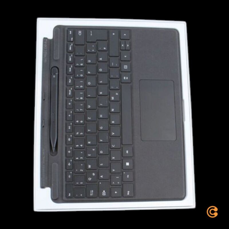 Microsoft Surface Pro 8/9/10/11 Tastatur Keyboard Signature Slim Pen 2 Schwarz - 0196388356287