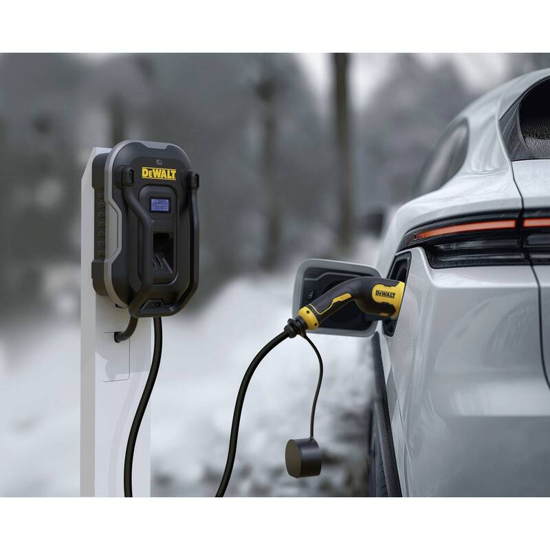 DeWalt Wallbox Typ 2 Mode 3 32A 22kW RFID App Elektrofahrzeug Ladegerät IP65 - 4064161478043