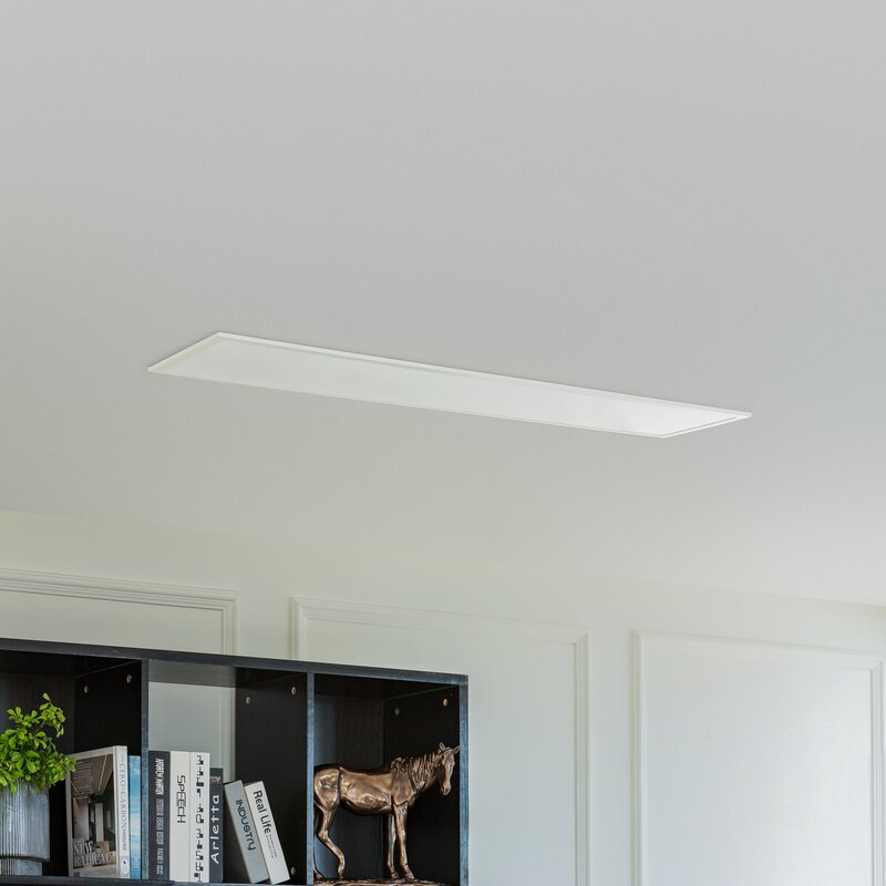 Lindby LED Panel Deckenleuchte Licht Farbwechsel weiß Kunststoff Aluminium - 4251911755893