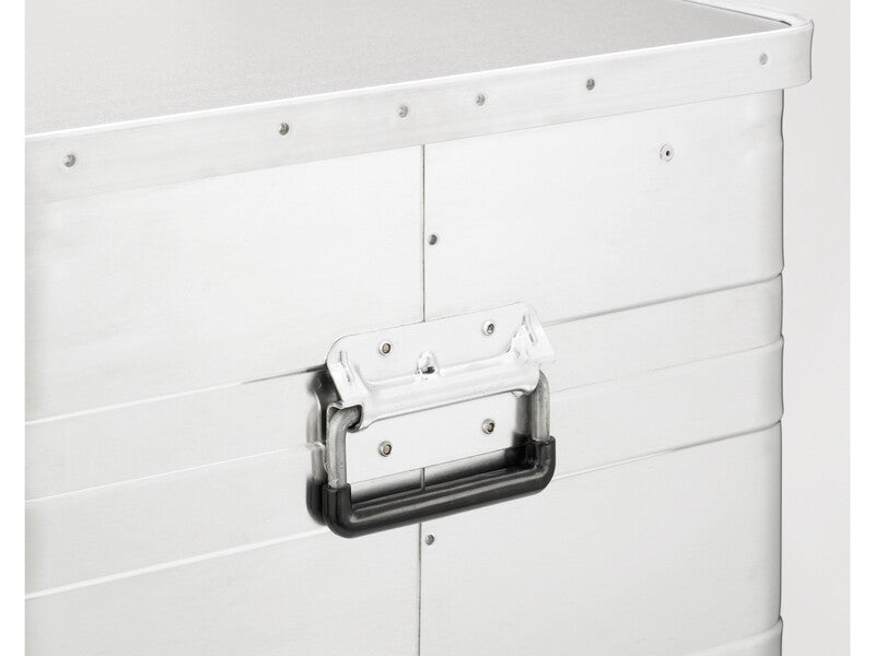 LUX-TOOLS Aluminiumbox 47l Werkzeugbox Aufbewahrung Handgriffe Aluminium robust - 4007875863903