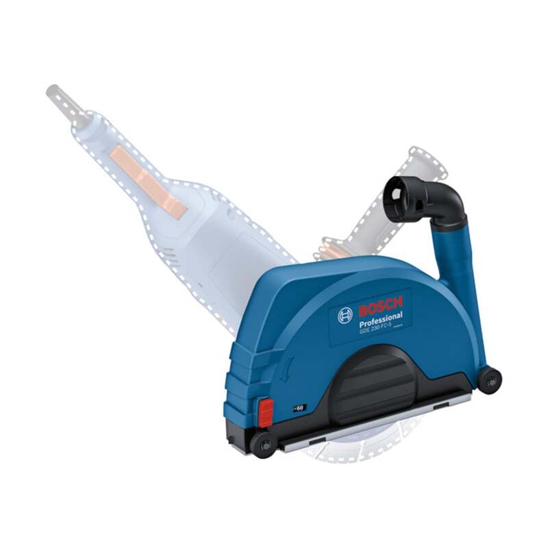Bosch Absaughaube GDE 230 FC-S Staubabsaugung Winkelschleifer Handwerkzeug 60mm - 3165140800594