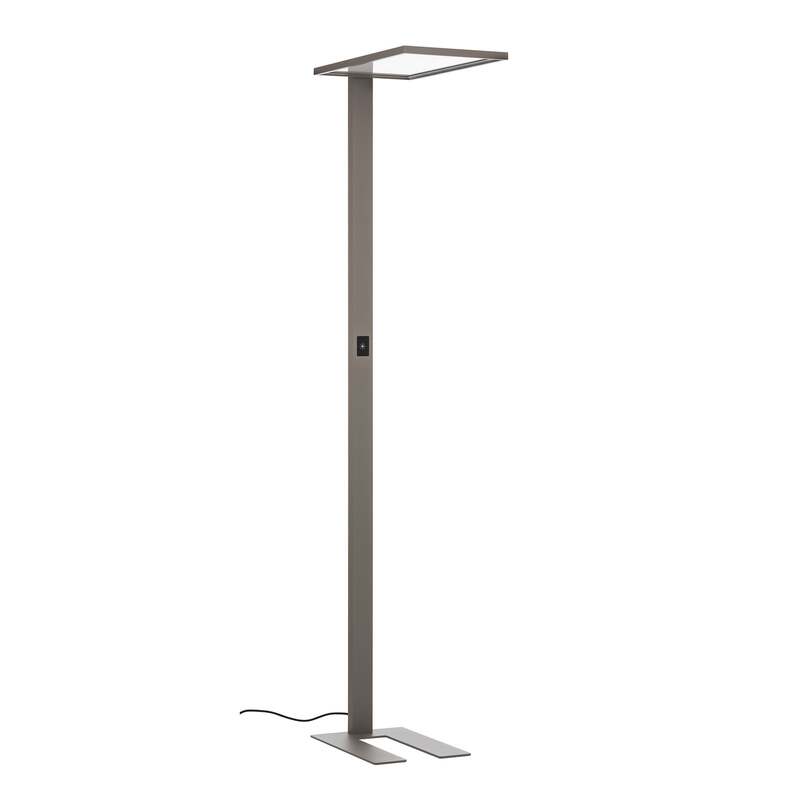 Prios LED-Stehleuchte Standlampe Taronis 195 cm Touchdimmer Universalweiß Silber - 4251911755534