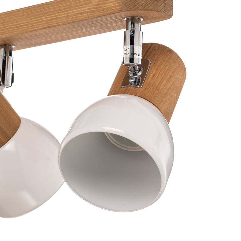 Envostar Nale Deckenspot Kiefer braun Deckenlampe Deckenleuchte Leuchte Spot - 4251911748253